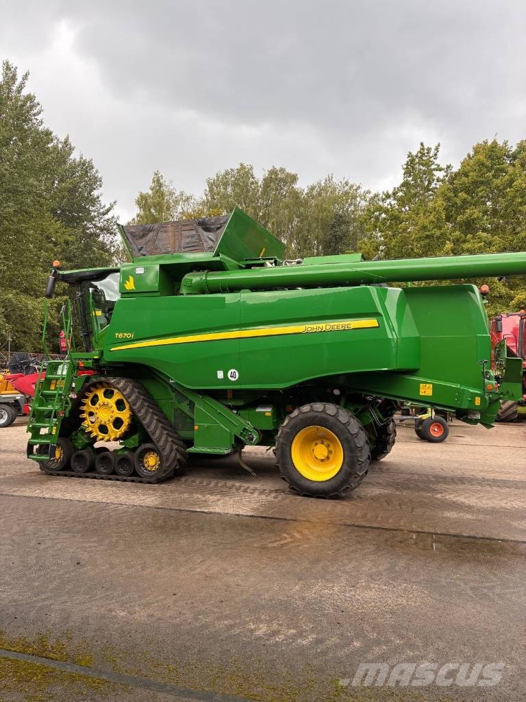 John Deere T 670 i Kombinované zberacie stroje
