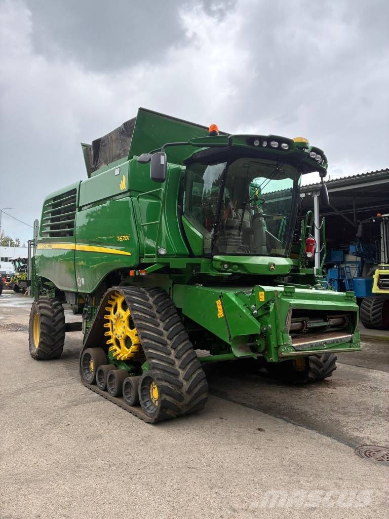 John Deere T 670 i Kombinované zberacie stroje
