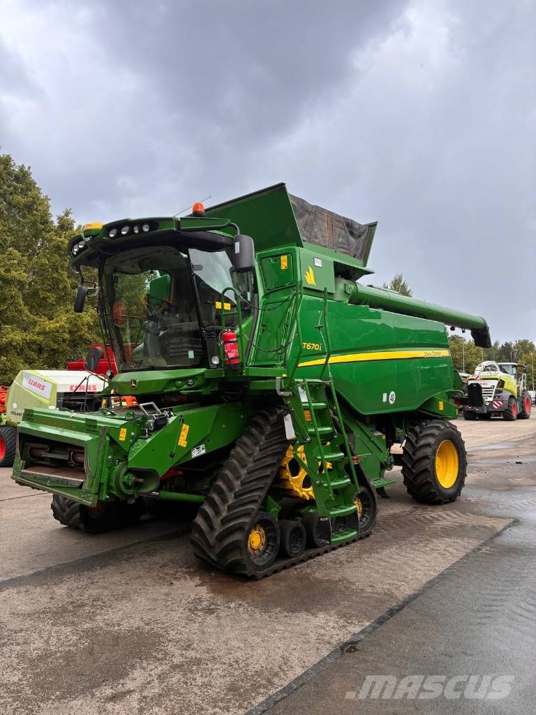 John Deere T 670 i Kombinované zberacie stroje