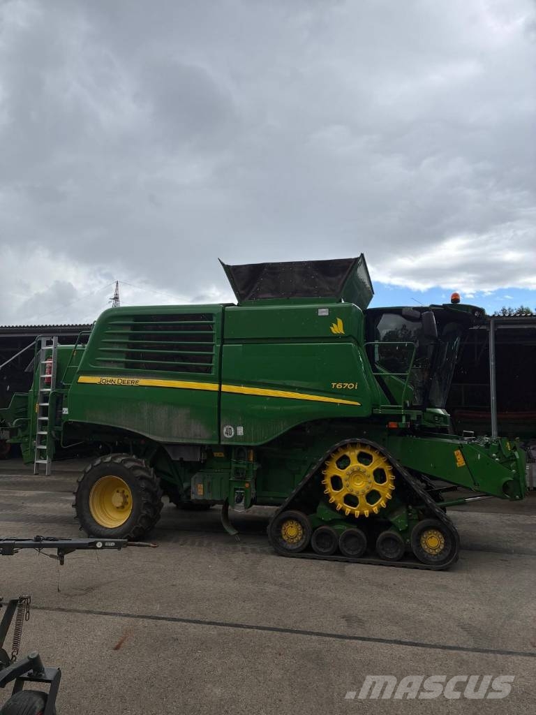John Deere T 670 i Kombinované zberacie stroje