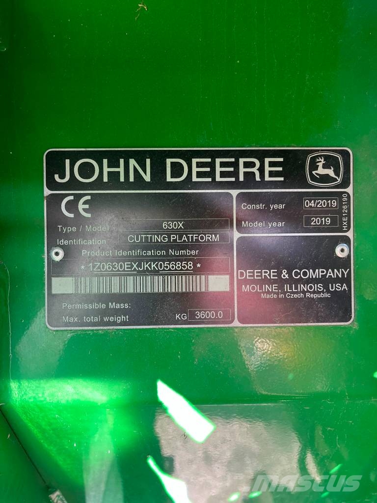 John Deere T 670 i Kombinované zberacie stroje
