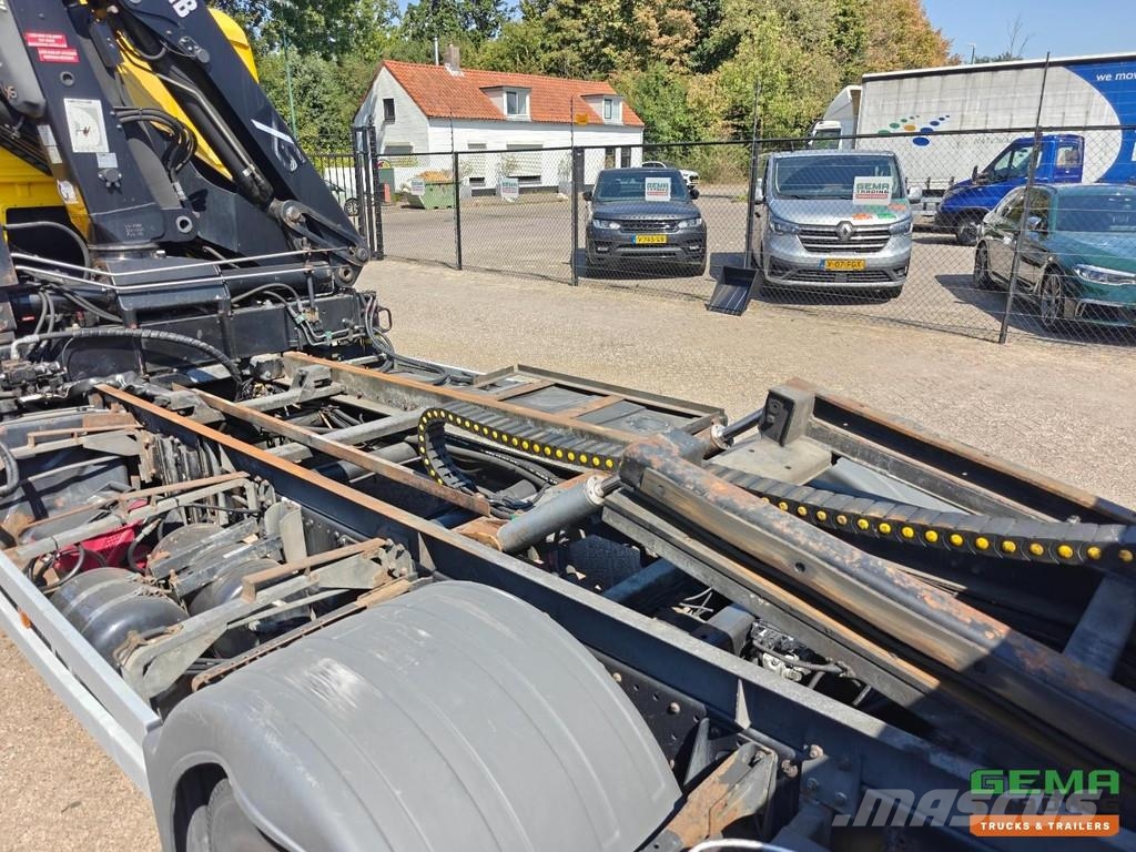 MAN TGL 12.240 4x2 Double Cab (6 pers) Euro 4 - Hiab12 Vehículos de reciclaje