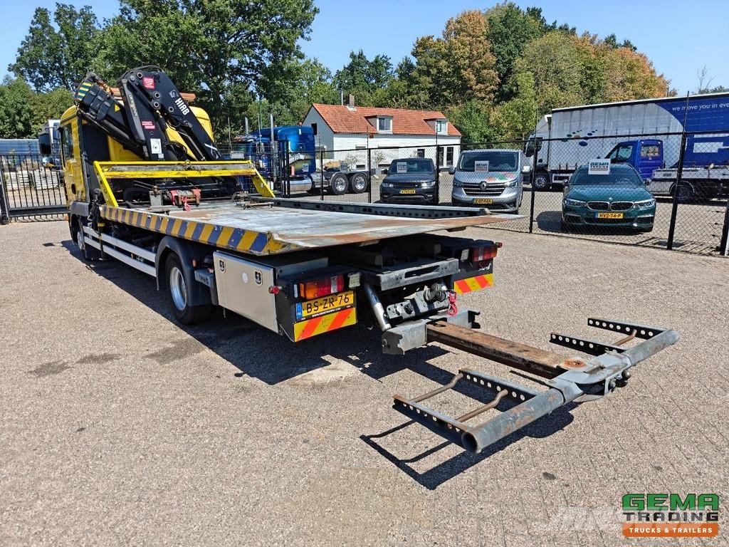 MAN TGL 12.240 4x2 Double Cab (6 pers) Euro 4 - Hiab12 Vehículos de reciclaje
