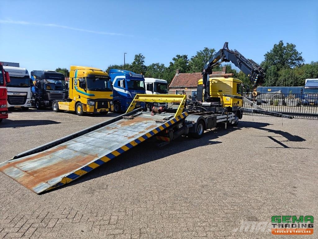 MAN TGL 12.240 4x2 Double Cab (6 pers) Euro 4 - Hiab12 Vehículos de reciclaje