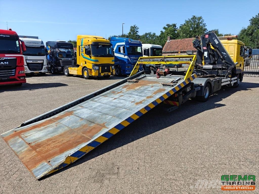 MAN TGL 12.240 4x2 Double Cab (6 pers) Euro 4 - Hiab12 Vehículos de reciclaje