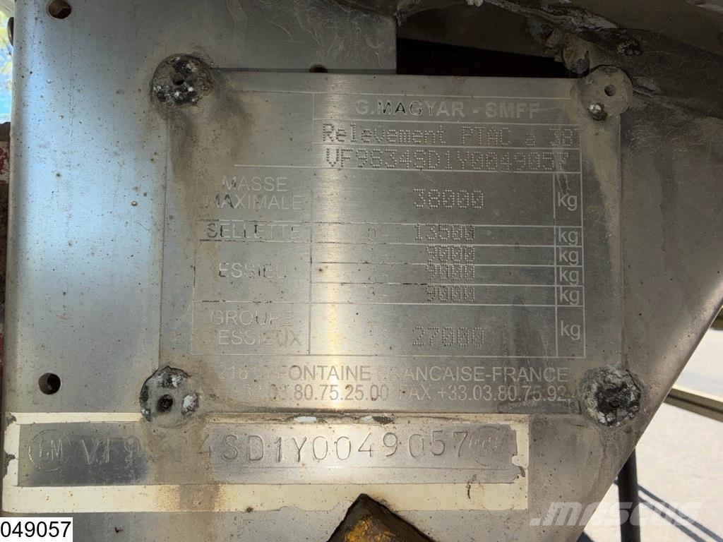 Magyar Chemie 32550 Liter, 1 Comp Cisternos puspriekabės