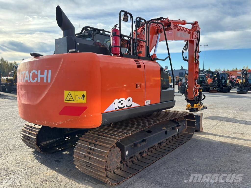 Hitachi ZX 130-6 / Engcon, Rasvari, Lämmitin Raupenbagger