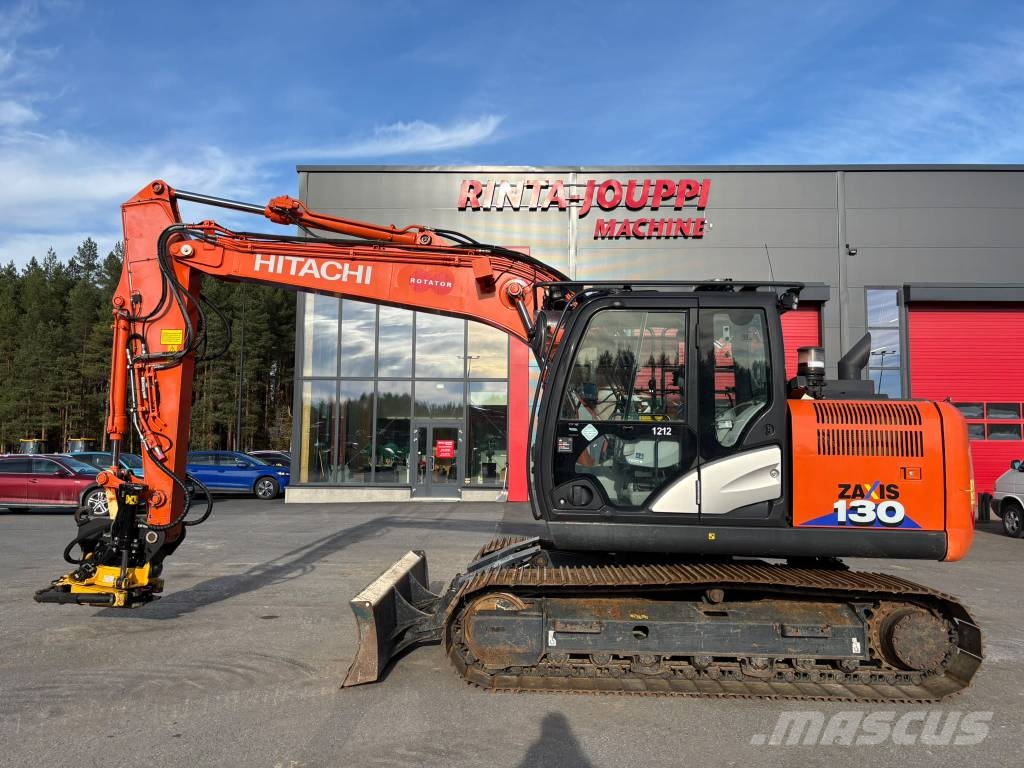 Hitachi ZX 130-6 / Engcon, Rasvari, Lämmitin Raupenbagger