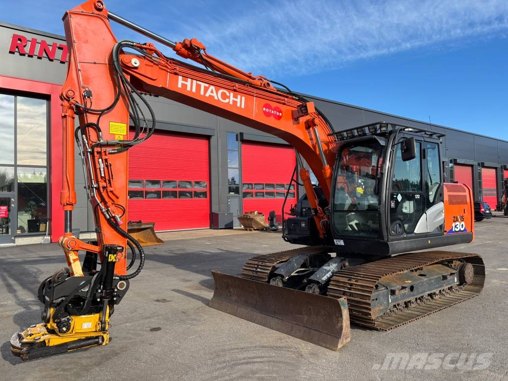 Hitachi ZX 130-6 / Engcon, Rasvari, Lämmitin Raupenbagger