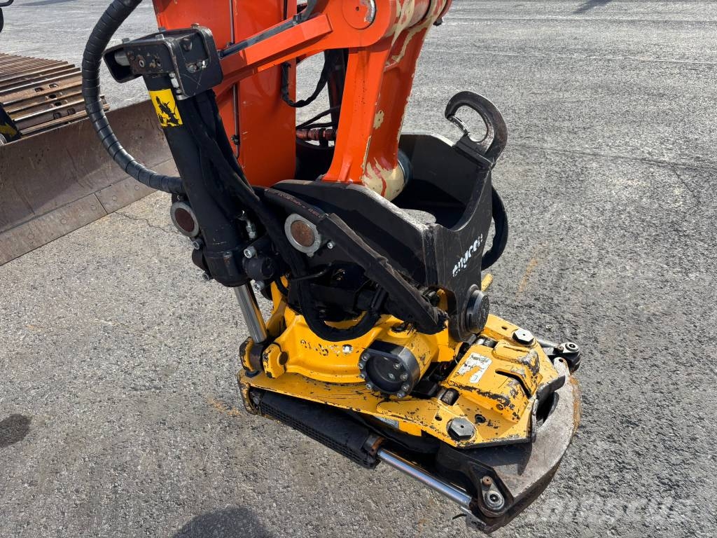 Hitachi ZX 130-6 / Engcon, Rasvari, Lämmitin Raupenbagger