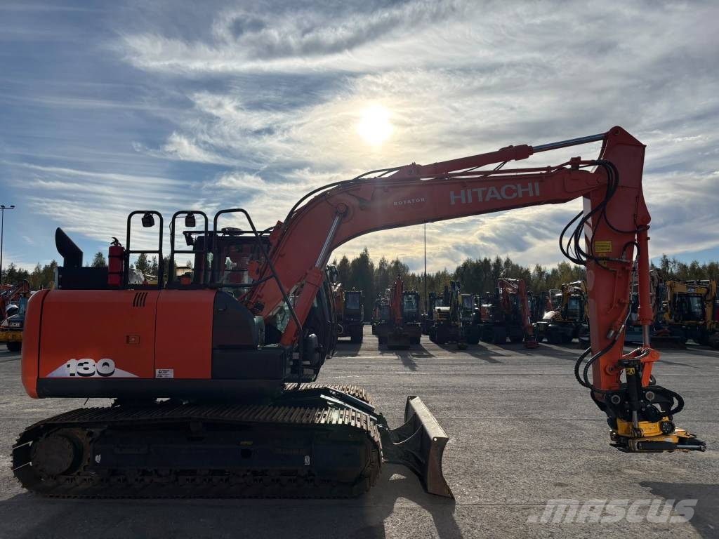 Hitachi ZX 130-6 / Engcon, Rasvari, Lämmitin Raupenbagger
