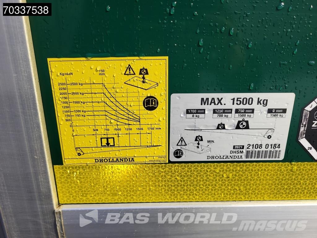 Mercedes-Benz Atego 1324 4X2 13t 6-Cylinder Engine Euro 6 Furgons
