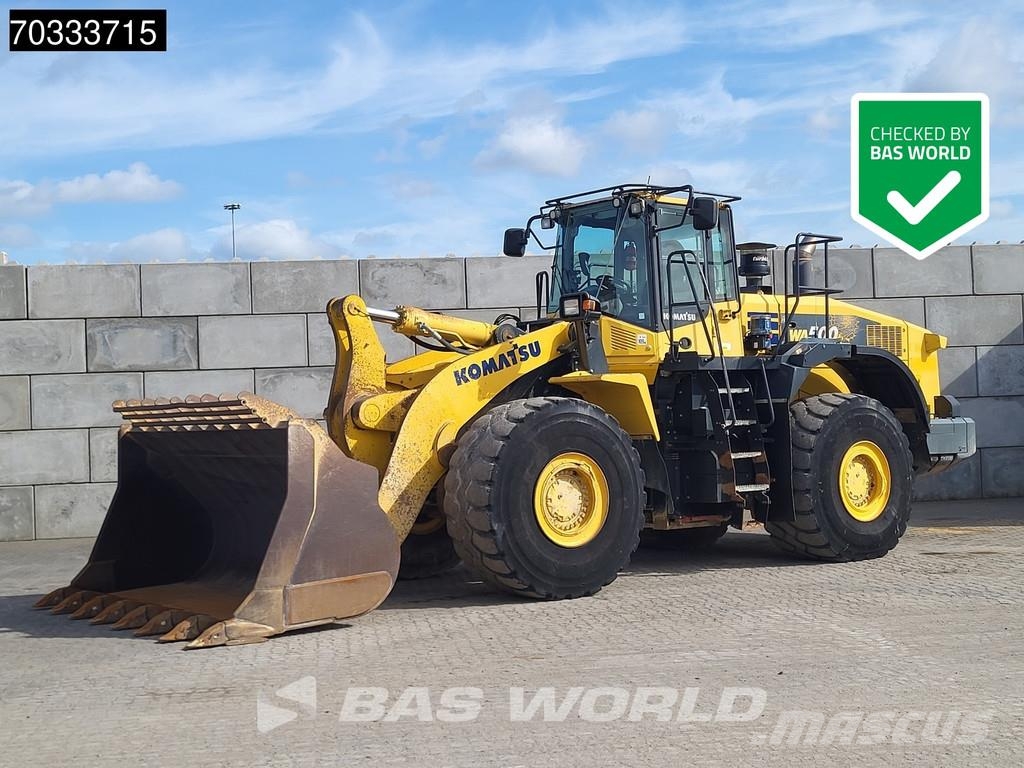 Komatsu WA500 -7 Kolesni nakladalci