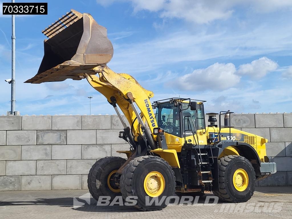 Komatsu WA500 -7 Kolesni nakladalci