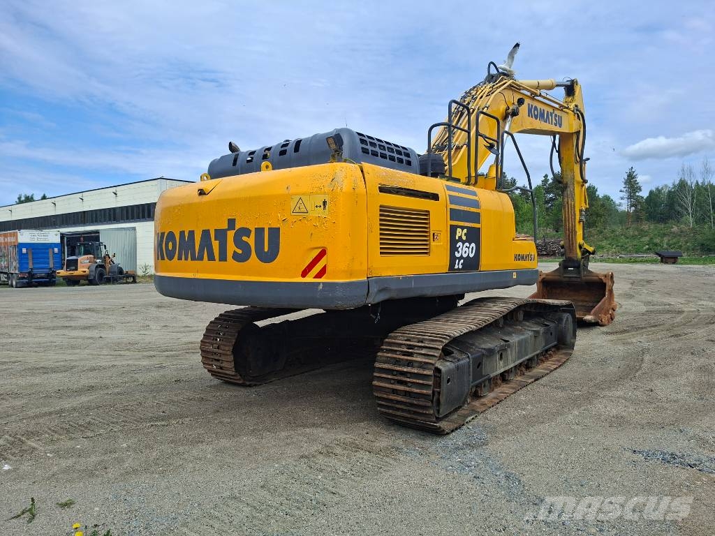 Komatsu 360 LC حفارات زحافة