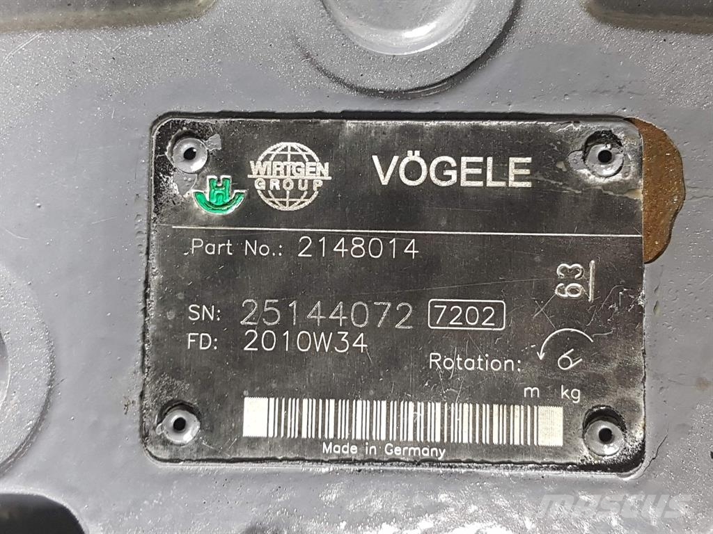 Rexroth A10VG45 - Vögele - 2148014 - Drive pump Hydraulics