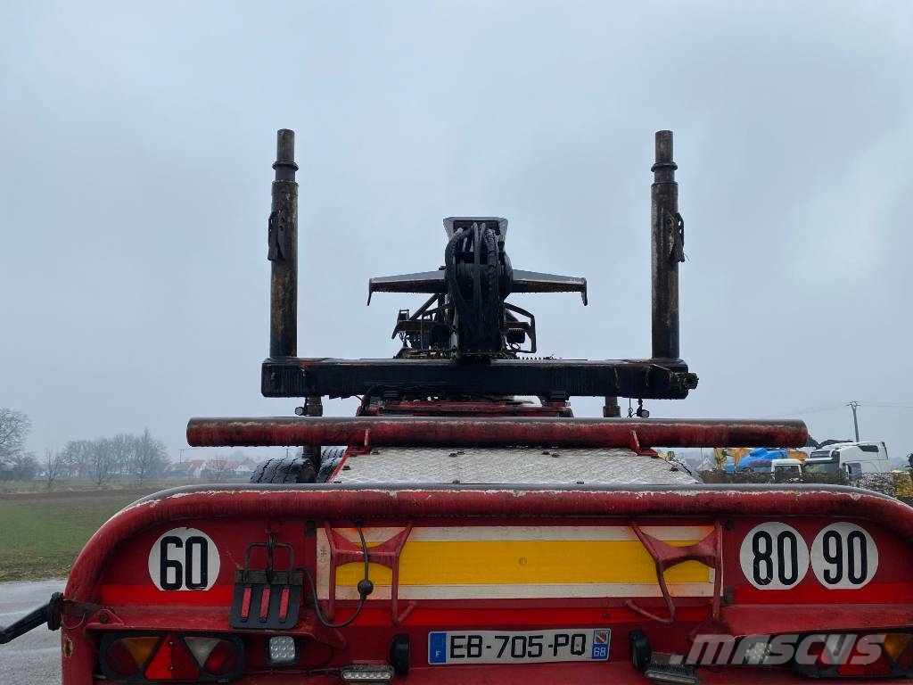 Volvo FH 660 RETARDER /DIEBOLT D2887 2017 endommagé Camiões de transporte de troncos