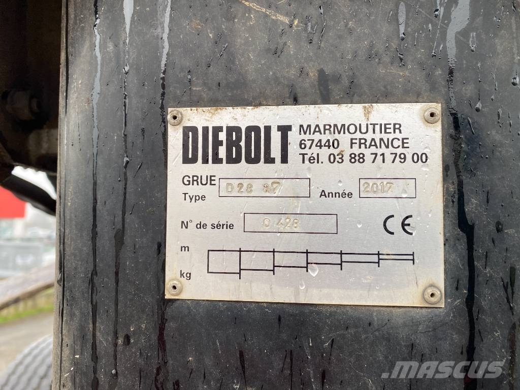 Volvo FH 660 RETARDER /DIEBOLT D2887 2017 endommagé Camiões de transporte de troncos