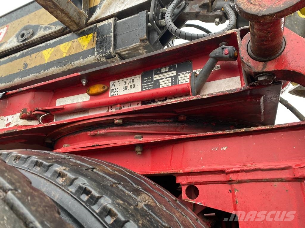 Volvo FH 660 RETARDER /DIEBOLT D2887 2017 endommagé Camiões de transporte de troncos