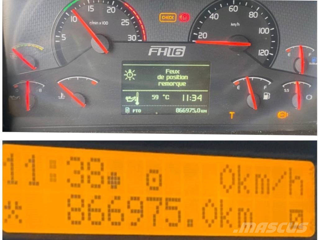 Volvo FH 660 RETARDER /DIEBOLT D2887 2017 endommagé Camiões de transporte de troncos