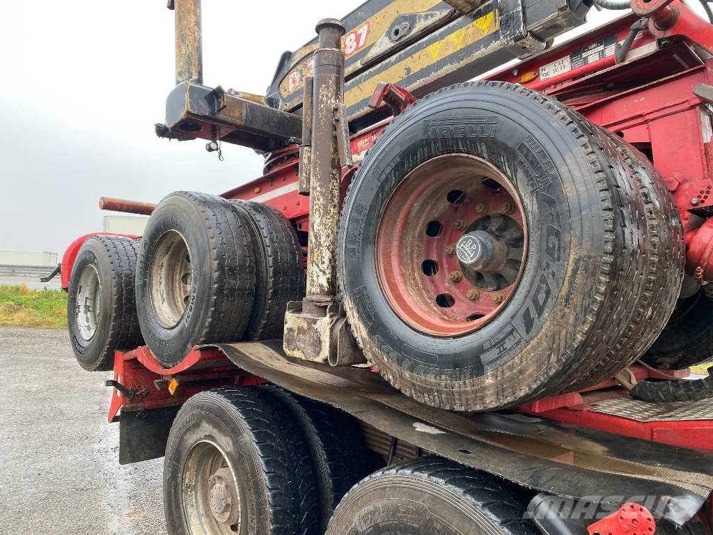 Volvo FH 660 RETARDER /DIEBOLT D2887 2017 endommagé Camiões de transporte de troncos