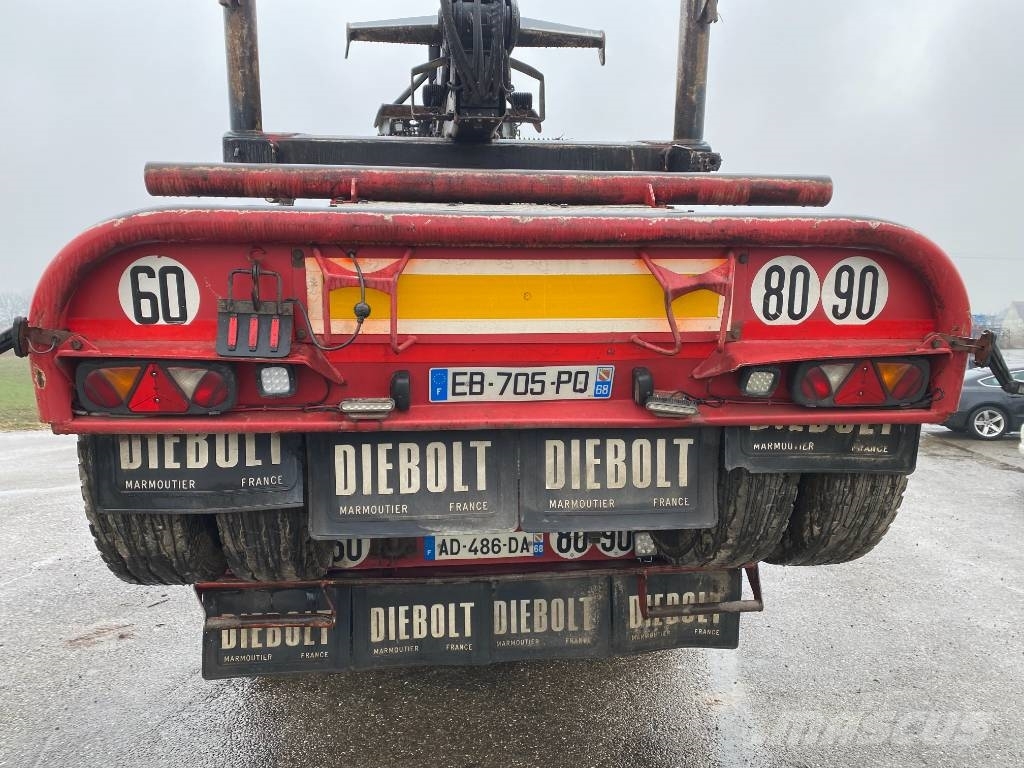 Volvo FH 660 RETARDER /DIEBOLT D2887 2017 endommagé Camiões de transporte de troncos