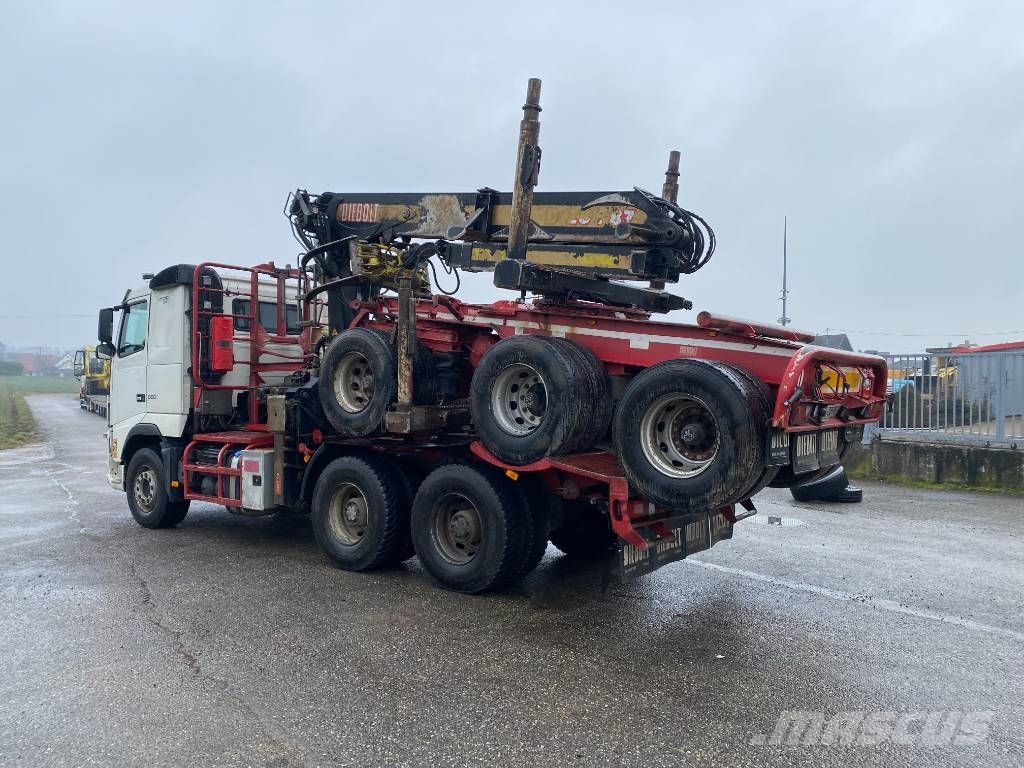 Volvo FH 660 RETARDER /DIEBOLT D2887 2017 endommagé Camiões de transporte de troncos