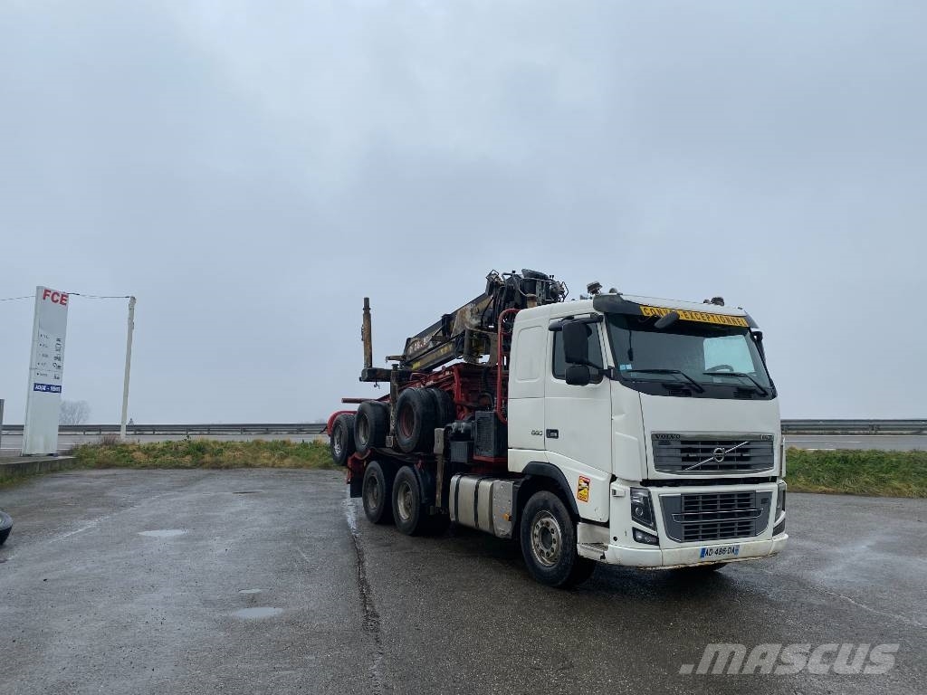 Volvo FH 660 RETARDER /DIEBOLT D2887 2017 endommagé Camiões de transporte de troncos