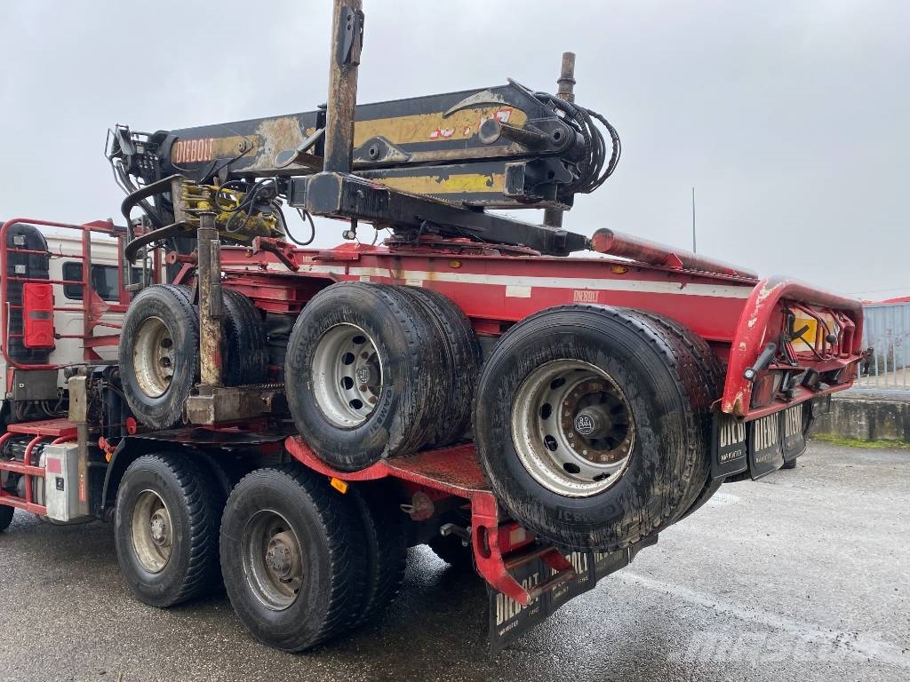 Volvo FH 660 RETARDER /DIEBOLT D2887 2017 endommagé Camiões de transporte de troncos