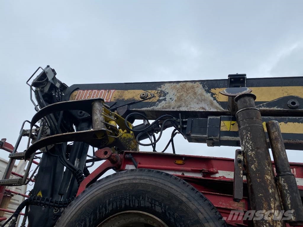 Volvo FH 660 RETARDER /DIEBOLT D2887 2017 endommagé Camiões de transporte de troncos