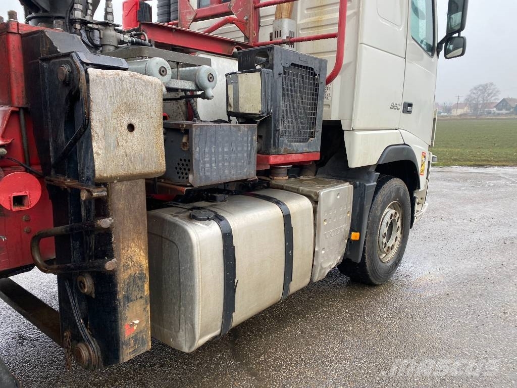Volvo FH 660 RETARDER /DIEBOLT D2887 2017 endommagé Camiões de transporte de troncos