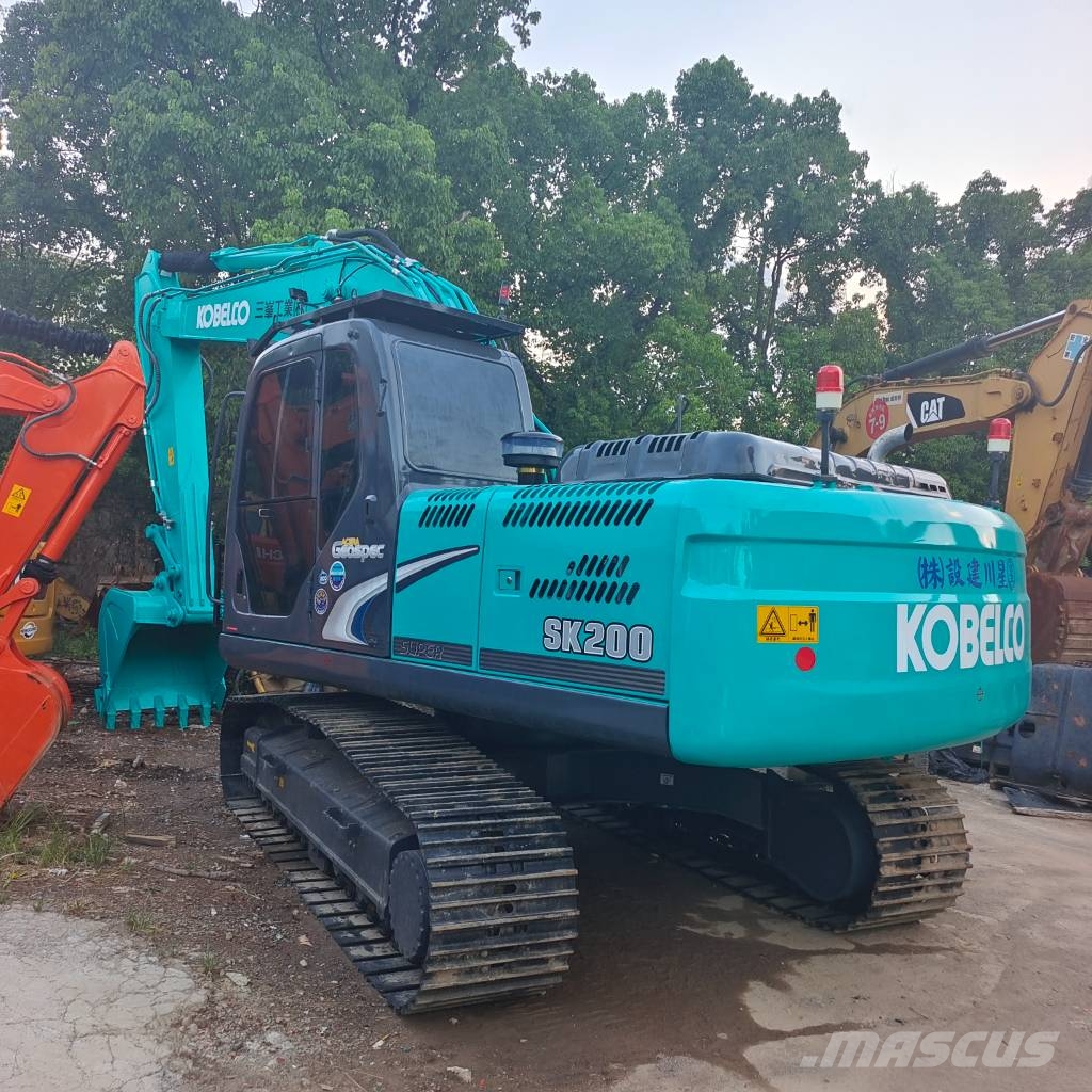 Kobelco SK200 - Second Hand Excavator for Sale Mini ekskavatörler, 7 tona dek