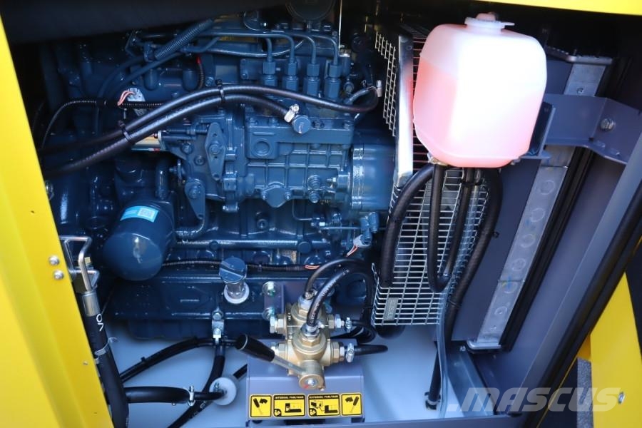 Atlas Copco QAS 40 ST3 Valid inspection, Diesel, 40 kVA ディーゼル発電機