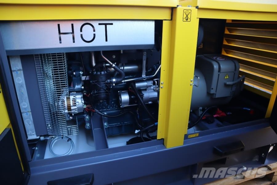 Atlas Copco QAS 40 ST3 Valid inspection, Diesel, 40 kVA ディーゼル発電機