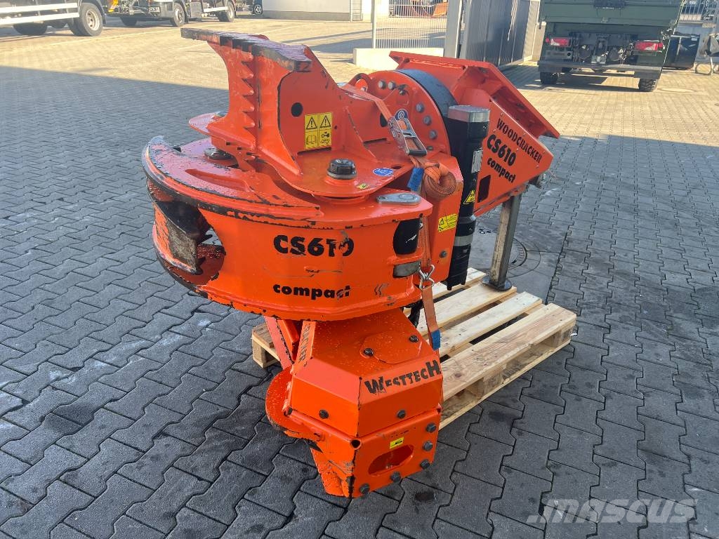 Westtech Woodcracker CS610 Greifersäge Power-Tiltator 2021 Glave za kombajne