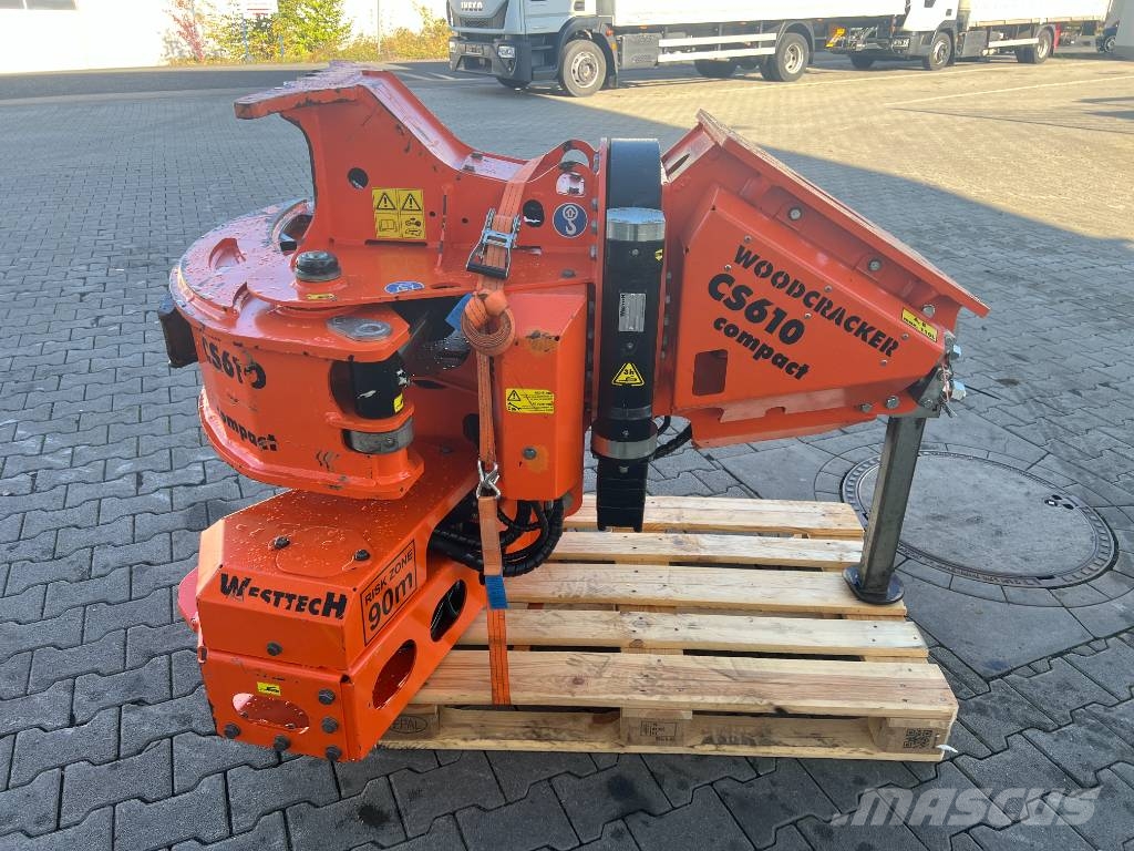 Westtech Woodcracker CS610 Greifersäge Power-Tiltator 2021 Glave za kombajne
