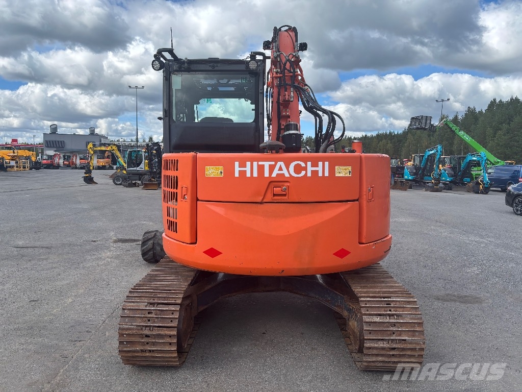 Hitachi ZX 85 US / Pyörittäjä, 2 kauhaa, 2 Telat, Ym! حفارات وسط 7 طن - 12 طن