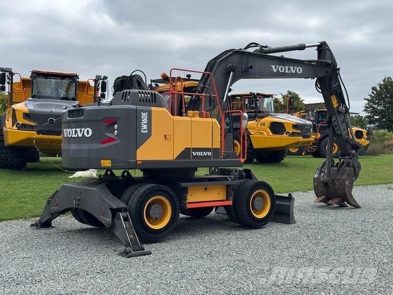Volvo EW 160 E Kolesové rýpadlá