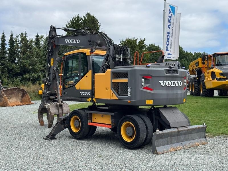 Volvo EW 160 E Kolesové rýpadlá