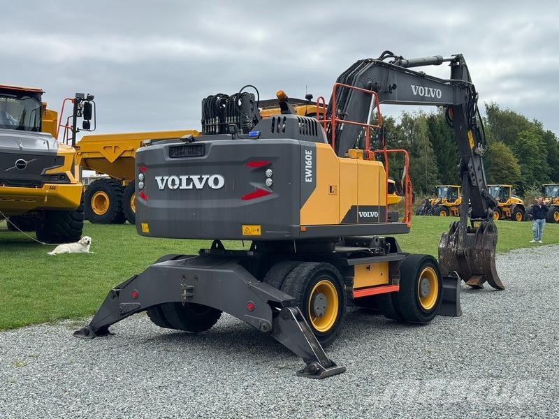 Volvo EW 160 E Kolesové rýpadlá