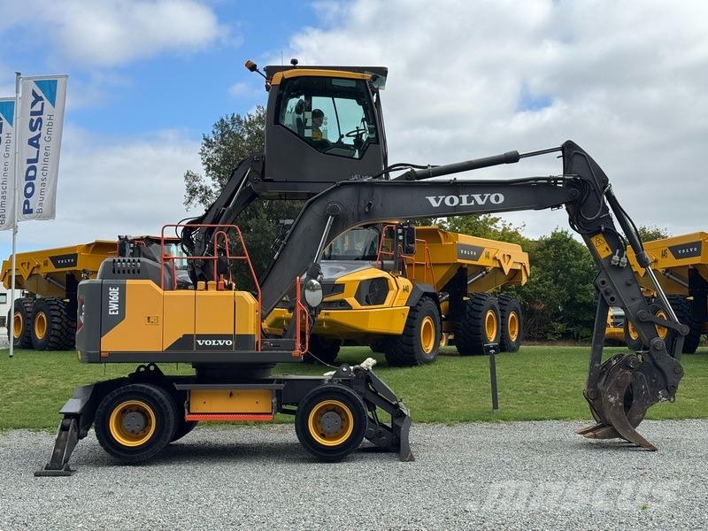 Volvo EW 160 E Kolesové rýpadlá
