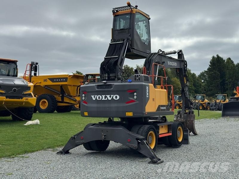 Volvo EW 160 E Kolesové rýpadlá