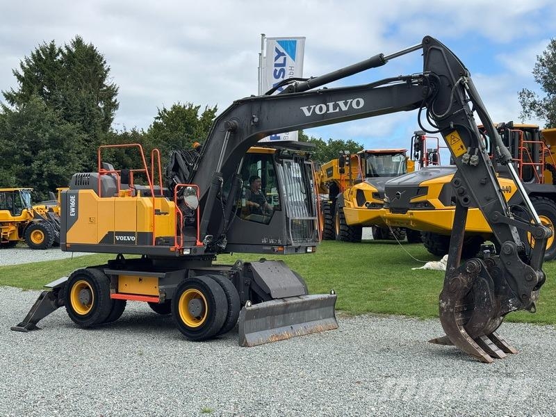 Volvo EW 160 E Kolesové rýpadlá