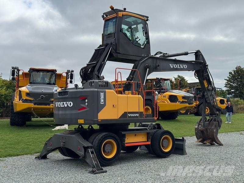 Volvo EW 160 E Kolesové rýpadlá