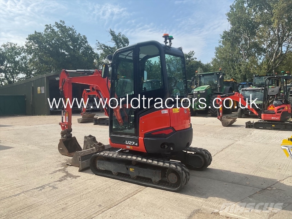 Kubota U 27-4 Minigraafmachines < 7t
