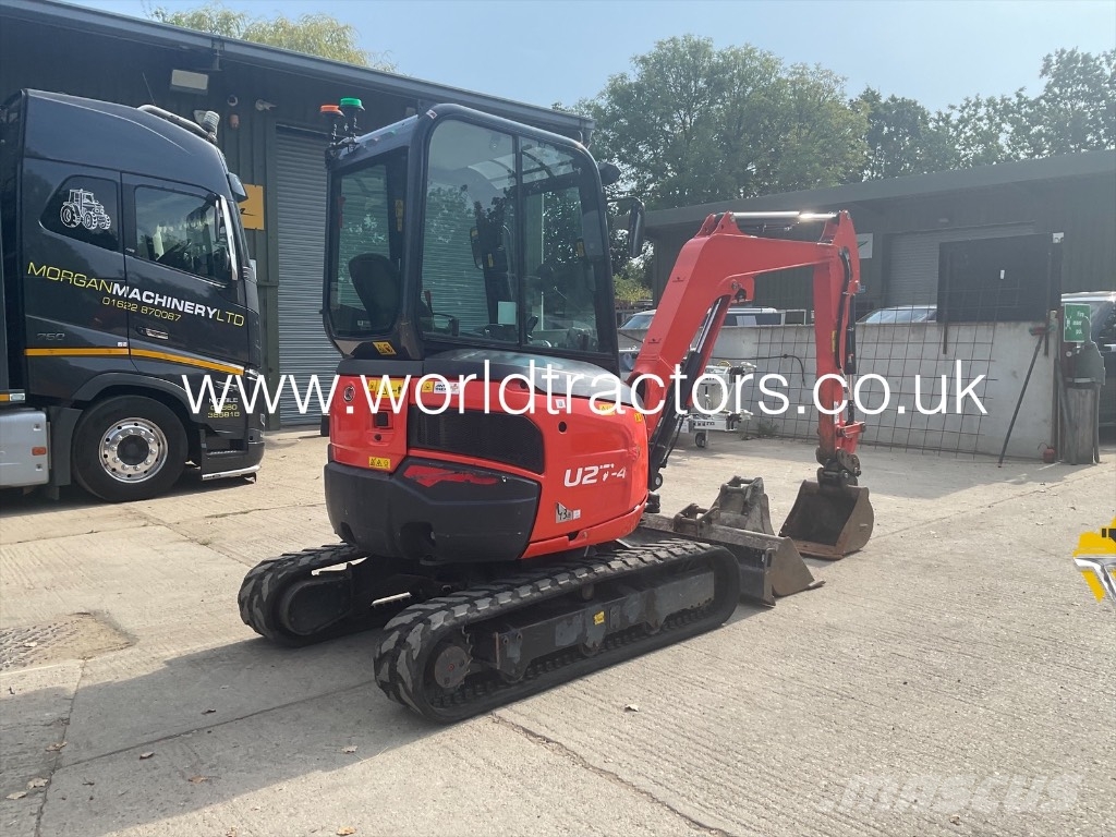 Kubota U 27-4 Minigraafmachines < 7t