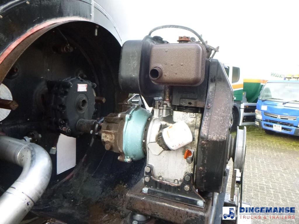 Magyar Bitumen / heavy oil tank inox 30.2 m3 / 1 comp + A Poluprikolice cisterne