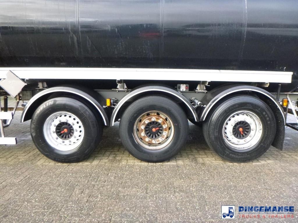 Magyar Bitumen / heavy oil tank inox 30.2 m3 / 1 comp + A Poluprikolice cisterne
