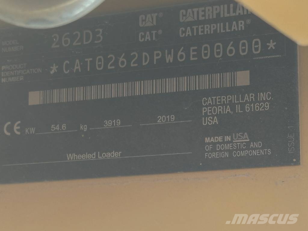 CAT 262 D Φορτωτάκια