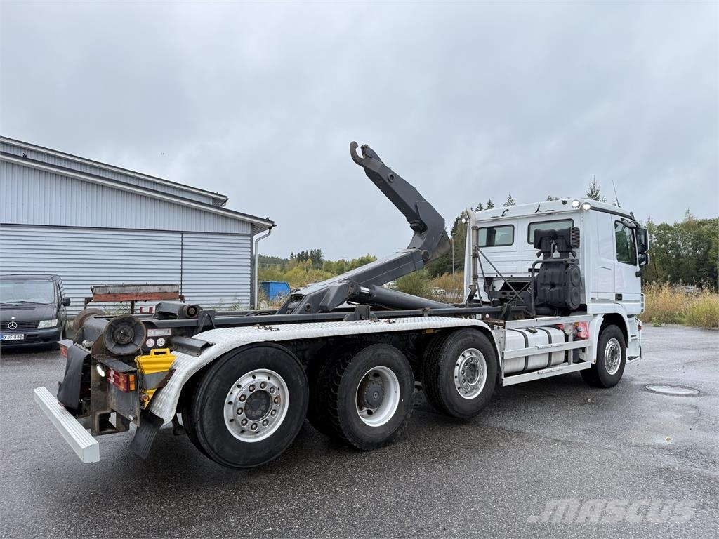 Mercedes-Benz Actros 3248L 8X2 Vrachtwagen met containersysteem